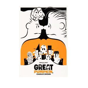 Its The Great Pumpkin Charlie Brown Movie Poster  170